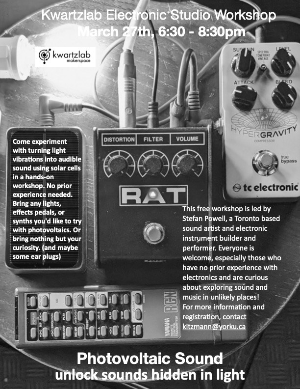 Photovoltaic Sound